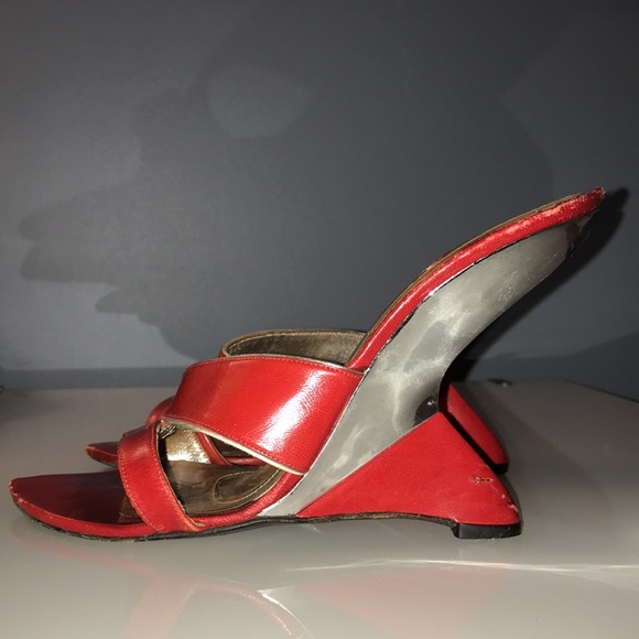 Charles Jourdan Shoes Rare Charles Jourdan Paris Vintage Futuristic